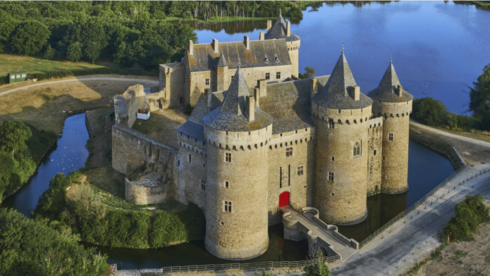 Château médiéval, demeure préférée des Ducs de Bretagne (©JB Rabouan)