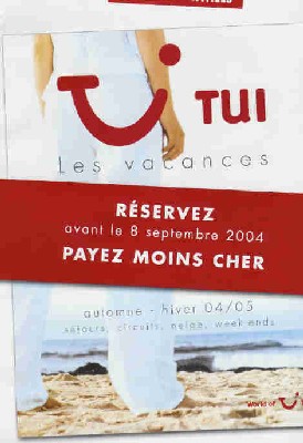 TUI France veut contrer les VDM TUI France veut contrer les VDM