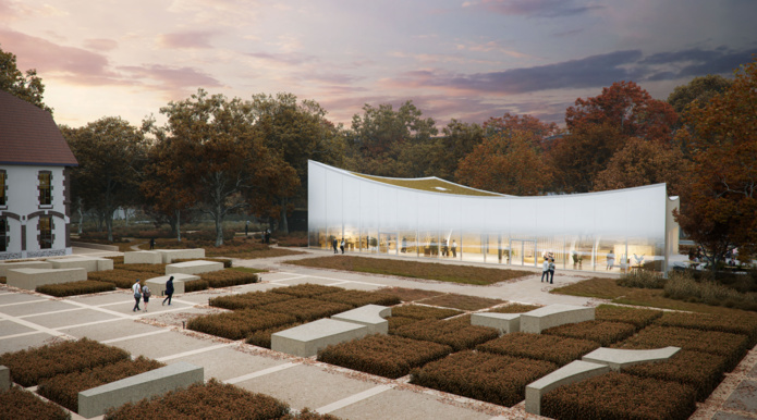 Un nouveau siège social et un pavillon autour de l'art de vivre (©Maison Ruinart) Un nouveau siège social et un pavillon autour de l'art de vivre (©Maison Ruinart)