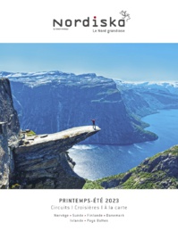 Nordiska fait paraitre sa brochure Printemps-Eté 2023