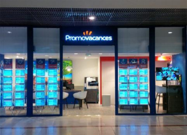 Une nouvelle agence Promovacances a ouvert ses portes dans le centre commercial Bordeaux Mériadeck, jeudi 16 octobre 2014 - DR : Promovacances