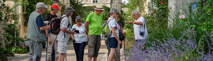 Chédigny, excursion groupe © I. Bardiau Chédigny, excursion groupe © I. Bardiau