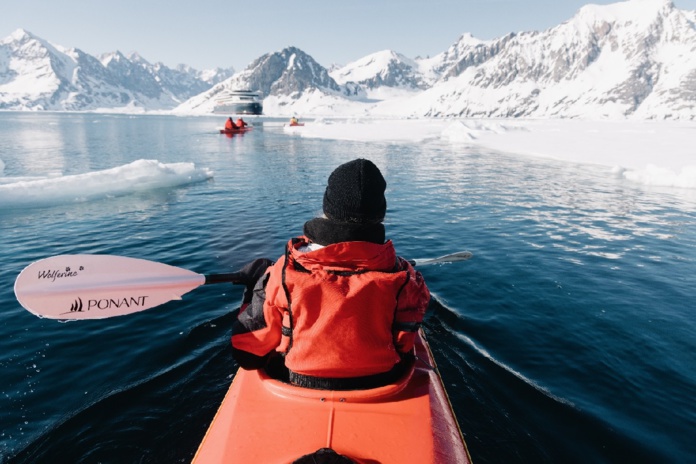 Accessible presque exclusivement par la mer, l’Arctique garantit un dépaysement et un émerveillement de tous les instants - DR : Ponant