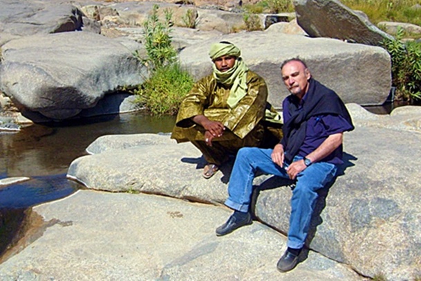 Un pionnier et un passionné du désert et de l'Afrique tire sa révérence. /photo V.M. Un pionnier et un passionné du désert et de l'Afrique tire sa révérence. /photo V.M.