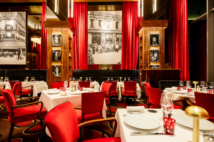 Le Fouquet's Dubaï s'est offert un décor intemporel qui rappelle la célèbre brasserie des Champs-Elysées (@Photo groupe Barrière)