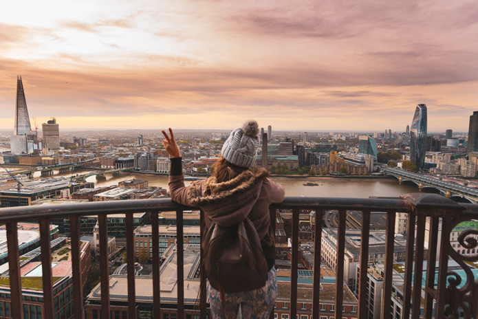 Vue depuis St Paul's à Londres © VisitBritain/Matador Network