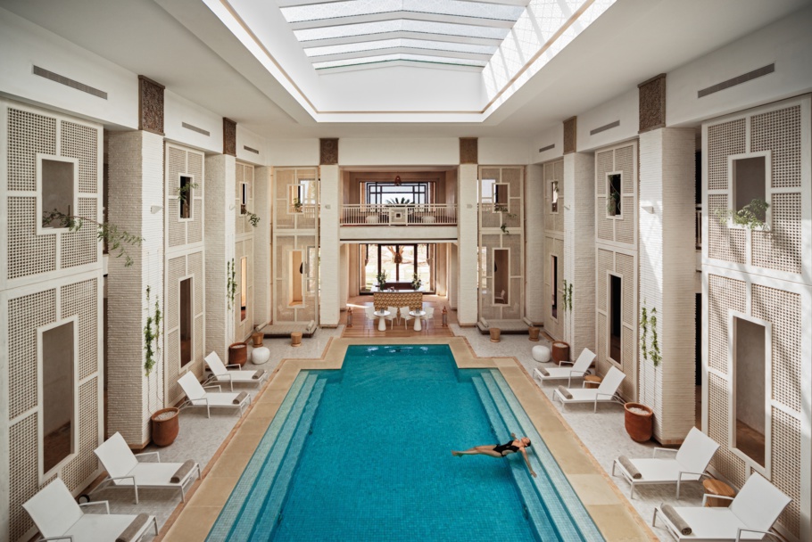 Ouvert depuis le 1er oct. 2014 : le Spa By Clarins d Royal Palm de Marrakech. Ouvert depuis le 1er oct. 2014 : le Spa By Clarins d Royal Palm de Marrakech.