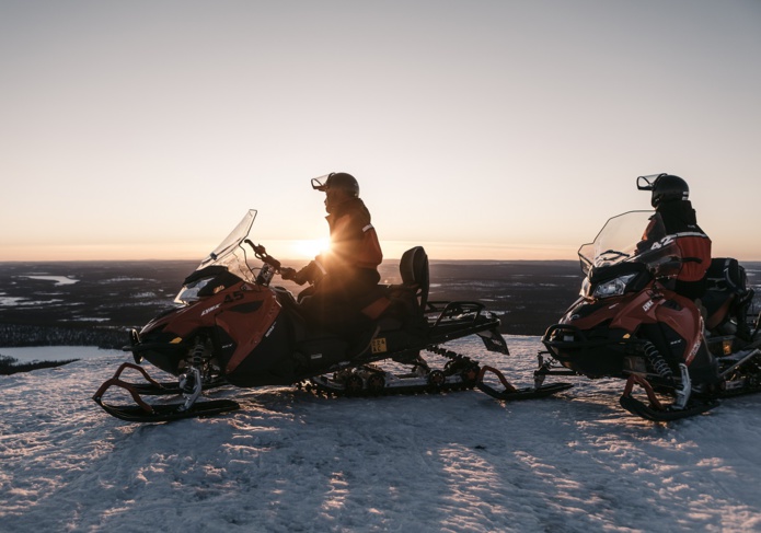 Lapland Safaris mettra en service sa première motoneige électrique, conçue tout particulièrement pour les safaris guidés, en Laponie l’hiver prochain - DR : Lapland Safaris