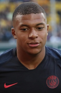 Kylian Mbappé, qu'on désigne comme le digne successeur de Pelé (crédit Par Sandro Halank, Wikimedia Commons