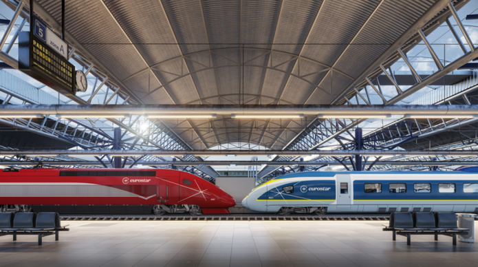Eurostar et Thalys sont désormais intégrées au sein de la holding Eurostar Group. - DR : Eurostar Group