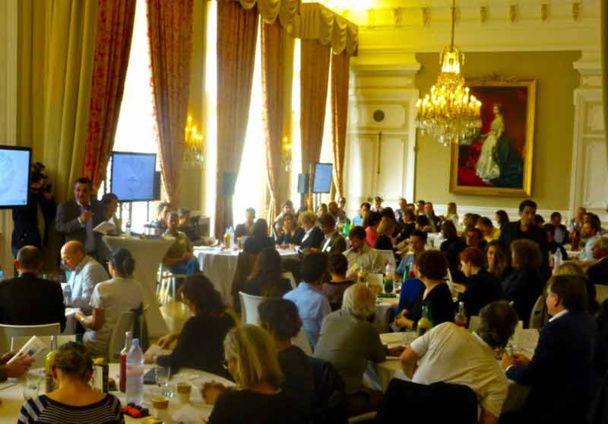 150 professionels du tourisme de la région sont venus à la présentation du plan d'actions 2015 du CRT au Palais du Pharo à Marseille - DR