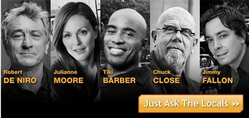 New York lance une campagne ''Just Ask The Locals'' New York lance une campagne ''Just Ask The Locals''