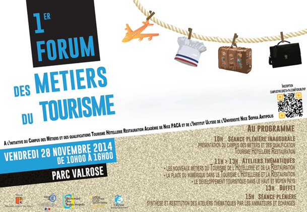 Nice organise le premier Forum des Métiers du Tourisme