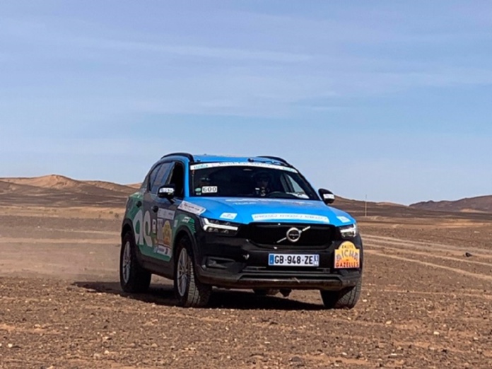 Pour la 11e fois, Armelle Medard Lang se lance le défi de participer au Rallye Aïcha des Gazelles. Elle est accompagnée cette année par Cindy Dehail - DR : Armelle Medard Lang