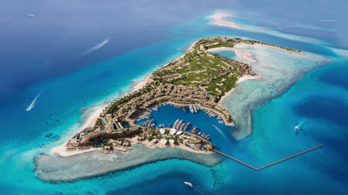 L'île de Sindalah - DR : Marriott international