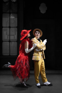 Des personnages en noir et blanc, colorisés pour les besoins de la vidéo de promo (© Puy du Fou) Des personnages en noir et blanc, colorisés pour les besoins de la vidéo de promo (© Puy du Fou)