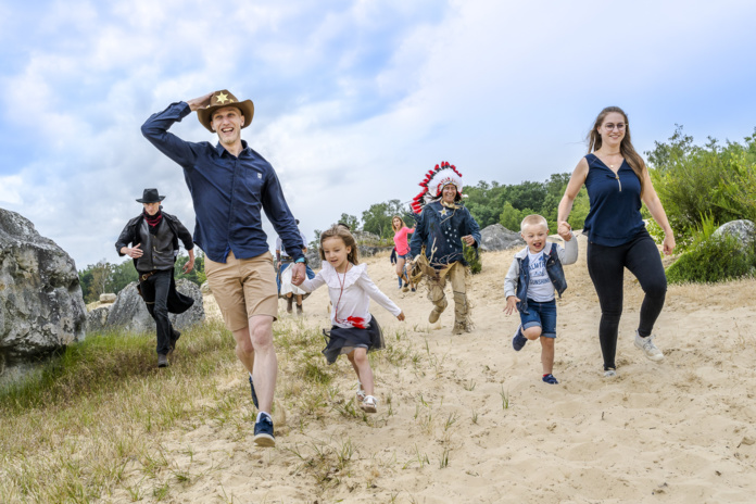 L'Attaque du Train par les bandits (© S.Cambon)