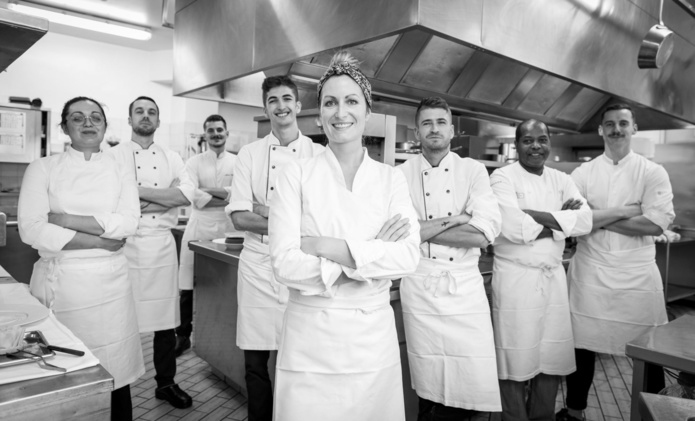 La brigade du Chabichou (©Lavorel) La brigade du Chabichou (©Lavorel)