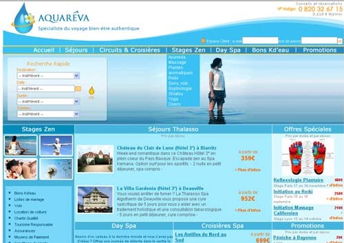 Aquarêva.com : une nouvelle agence en ligne spécialiste du bien-être