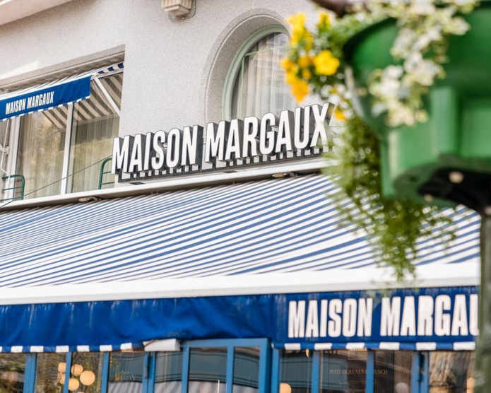 La façade de la brasserie Maison Margaux (@Maison Margaux)