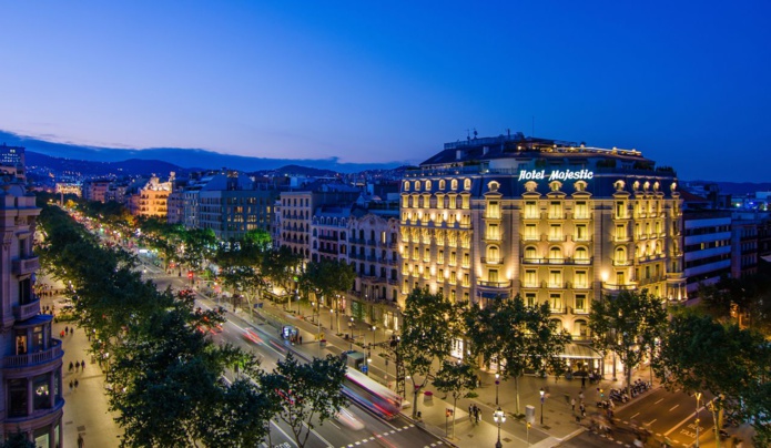 Le Majestic Hotel & Spa Barcelona se trouve sur l'avenue la plus chic de la capitale catalane (@Majestic Hotel&Spa)