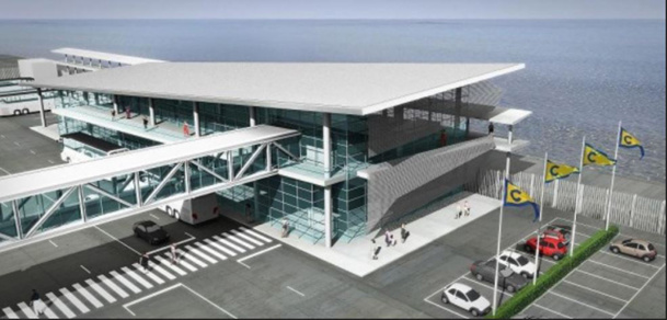 Le second terminal du Palacrociere,  l’infrastructure portuaire de Savone dédiée entièrement à Costa Croisières, a été inauguré le 8 novembre 2014 - DR