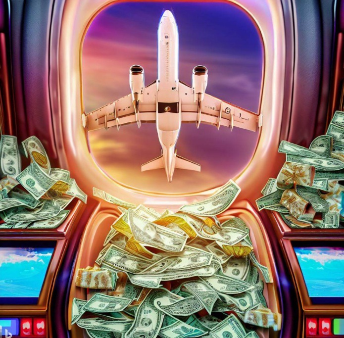 Malgré son tarif abordable, Vegas Airways peut s'avérer un vol ruineux... Malgré son tarif abordable, Vegas Airways peut s'avérer un vol ruineux...