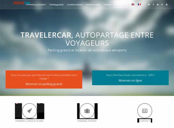 Le site TravelerCar - DR