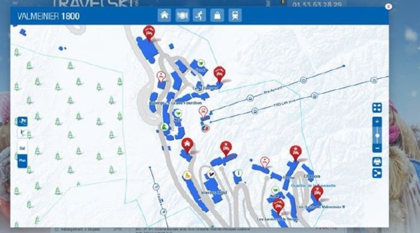 Exemple de cartographie d'une station