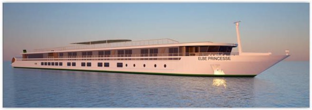 Le Elbe Princesse intégrera la flotte de CroisiEurope au printemps 2016 - Photo DR