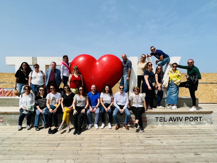 Une délégation du réseau CEDIV TRAVEL s'est rendue en Israël du 19 au 24 mars 2023 - DR : Fanny Cuzin
