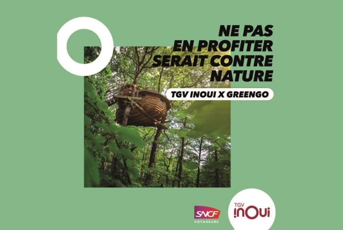 GreenGo et la SCNF - ou plutôt INOUI - lancent officiellement un partenariat - DR : GreenGo