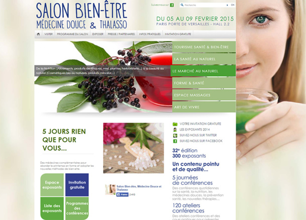 Santé au naturel : les nouvelles méthodes présentées au Salon Bien-être, Médecine douce et Thalasso Santé au naturel : les nouvelles méthodes présentées au Salon Bien-être, Médecine douce et Thalasso