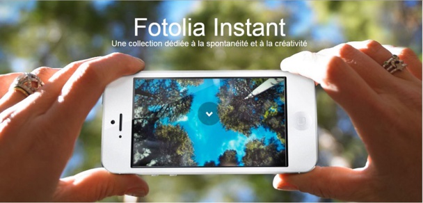 L’application Fotolia Instant est une réponse légitime à ce culte de l’immédiateté en permettant, en plus, aux utilisateurs d’en tirer un bénéfice. L’instant n’attend pas.