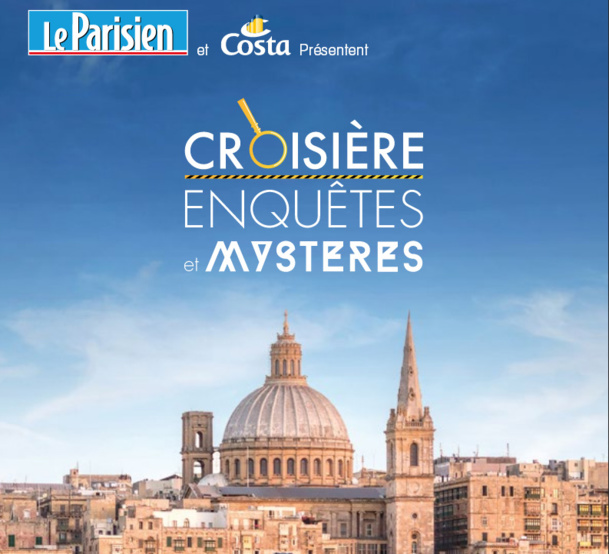 La croisière "Enquêtes et Mystères" se déroulera du 9 au 16 mai 2015, à bord du Costa Fortuna - DR La croisière "Enquêtes et Mystères" se déroulera du 9 au 16 mai 2015, à bord du Costa Fortuna - DR