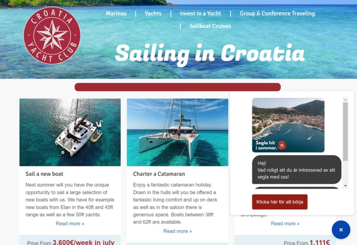 Samboat acquiert le suédois Croatia Yacht Club - DR