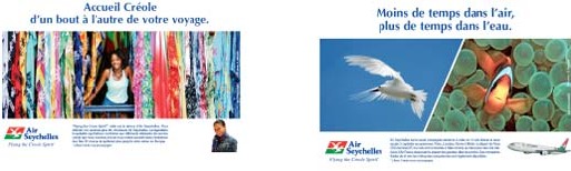 Air Seychelles : nouvelle campagne dans la presse pro