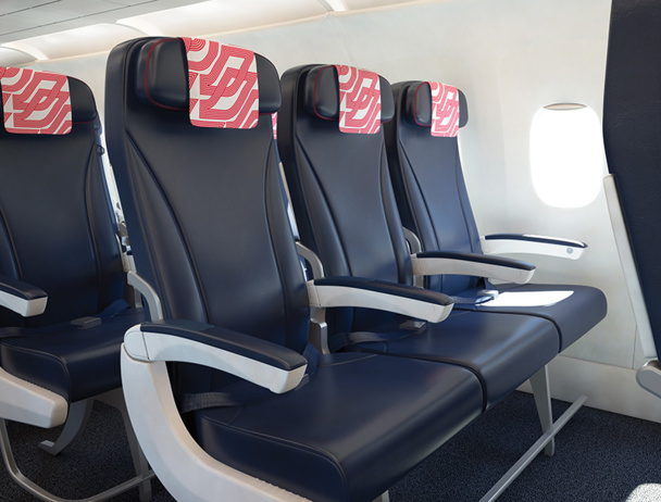 Un nouveau siège accompagné de nouveaux services pour reconquérir la clientèle affaires - DR : Style&Design pour Air France Un nouveau siège accompagné de nouveaux services pour reconquérir la clientèle affaires - DR : Style&Design pour Air France