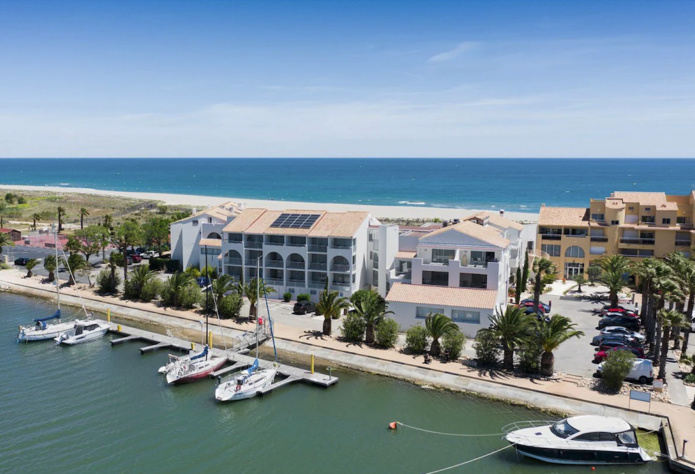 Nouvelle résidence Les Bulles de Mer à Saint-Cyprien (64) (©P&V-CP) Nouvelle résidence Les Bulles de Mer à Saint-Cyprien (64) (©P&V-CP)
