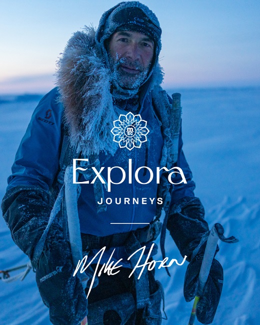 Mike Horn devient l'ambassadeur d'Explora Journeys - Photo Explora