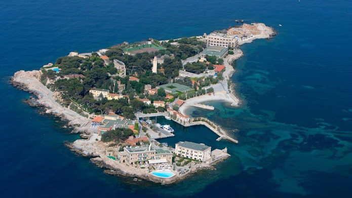 L'île de Bendor, fermée depuis 2021 (©Bandol Tourisme)