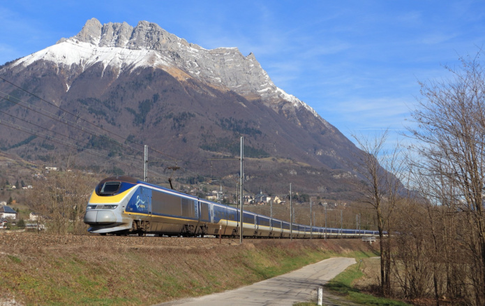La liaison directe Londres-Bourg Saint Maurice en Eurostar a favorisé la venue des Anglais (©Canalblog)