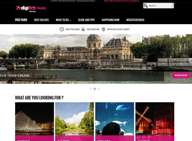 Digitick Travel permettra de réserver des lieux touristiques et activités de loisirs. Digitick Travel permettra de réserver des lieux touristiques et activités de loisirs.