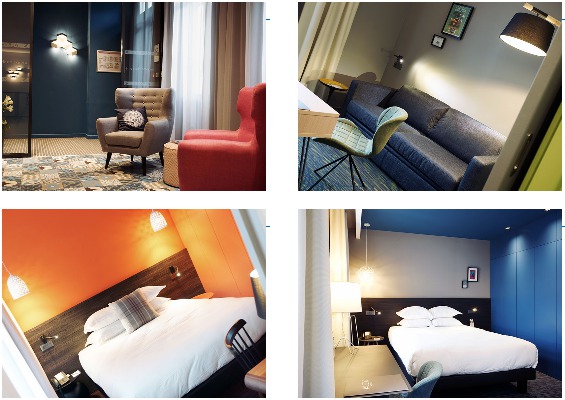 L'Alex Hôtel de Marseille, 3 étoiles, compte 21 chambres et suites - Photos DR