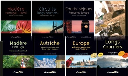 Dans la forme, APVF passe de 13 à 8  brochures, sans supprimer pour autant la déclinaison des destinations.