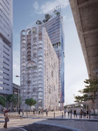 Le futur appart'hôtel Marseille Porte Bleue de la marque Odalys City comptera des salles de réunions et une offre de restauration. - @Odalys