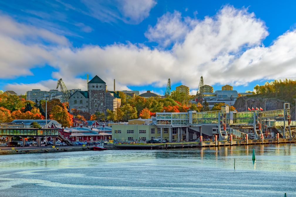 Panorama du port de Turku, Finlande © Igor Groshev - stock.adobe.com