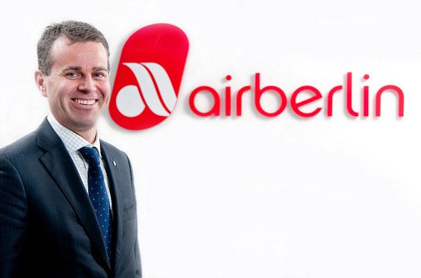 Paul Verhagen deviendra Directeur commercial d'airberlin le 1er mars 2015 - Photo DR