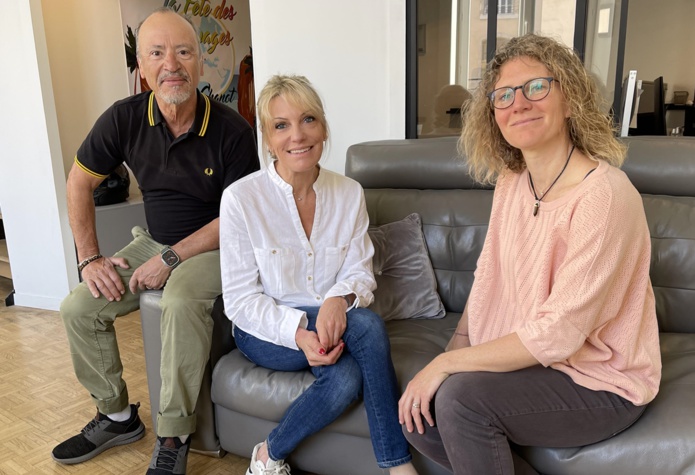 Sophie Baillot avec Céline Eymery, rédactrice en chef /crédit AB Sophie Baillot avec Céline Eymery, rédactrice en chef /crédit AB