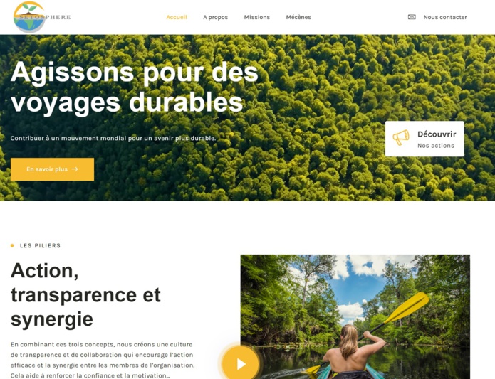 Le SETO lance un fonds de dotation baptisé SETOSPHERE - DR Capture écran Le SETO lance un fonds de dotation baptisé SETOSPHERE - DR Capture écran